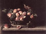 MOILLON, Louise Basket with Peaches and Grapes s china oil painting reproduction